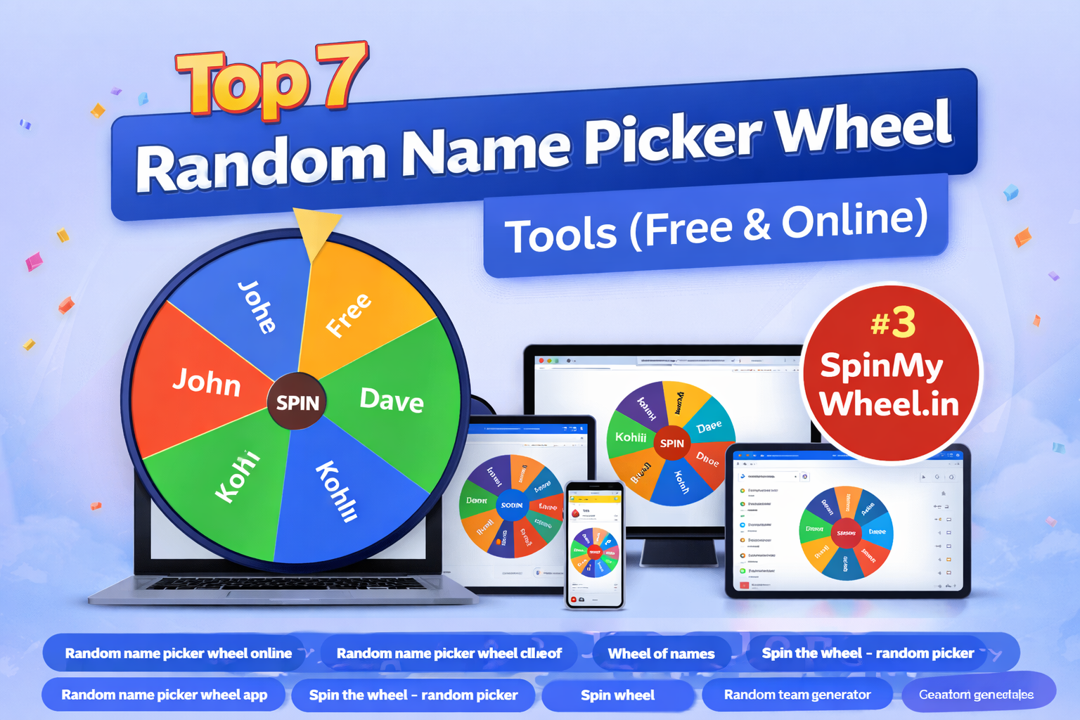 random name picker wheel online free spin tool
