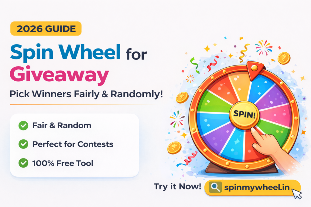 spin wheel for giveaway tool to select random winners instantly online free